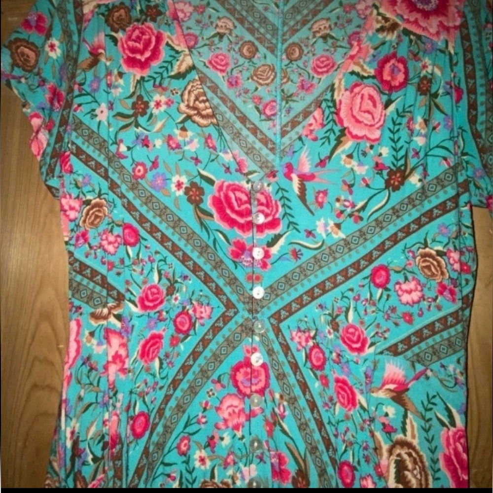 Spell Turqoise Babushka playdress - Picture 5 of 5